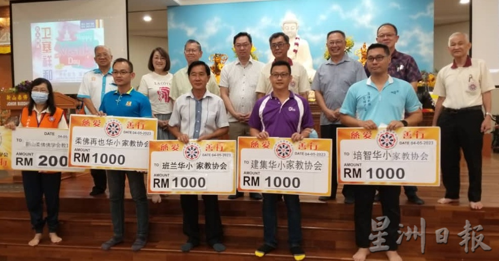 柔:苏克信:让民众结缘培育正念 庆卫塞节 踏入佛法领域
