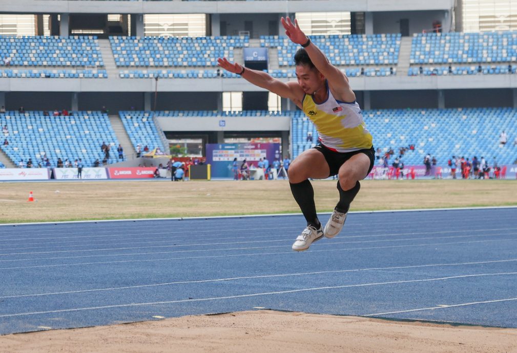  柬埔寨东运会田径赛| 未能刷男三级跳全国纪录  安德烈成功卫冕仍留憾