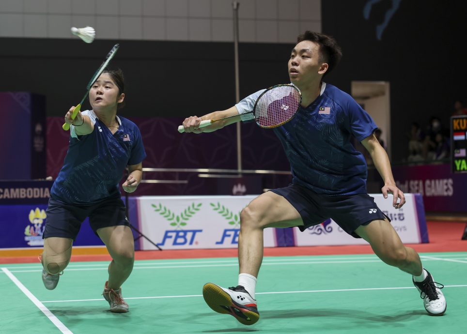 柬埔寨东运会羽球赛| 大马混双摘银 印尼5金膺总冠军
