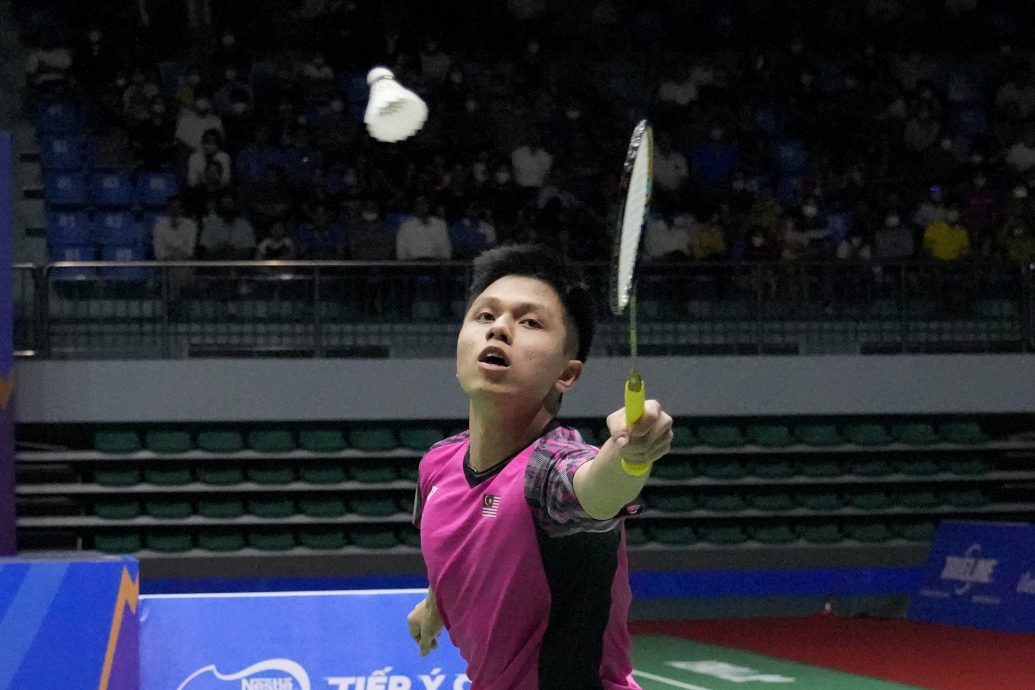 柬埔寨东运会羽球赛| 替补参赛立功 郭景宏:决赛死拼印尼