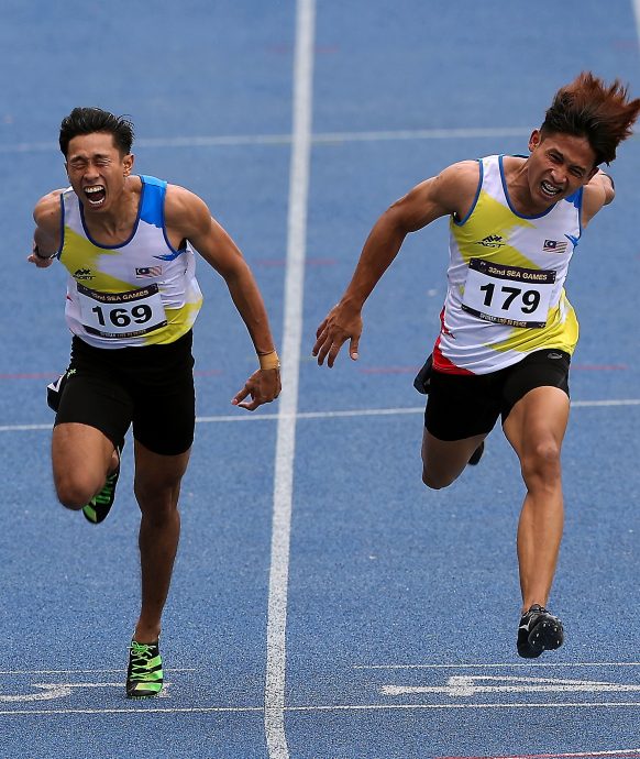 柬埔寨东运田径赛|海卡尔险胜凯鲁摘铜 大马无缘男飞人