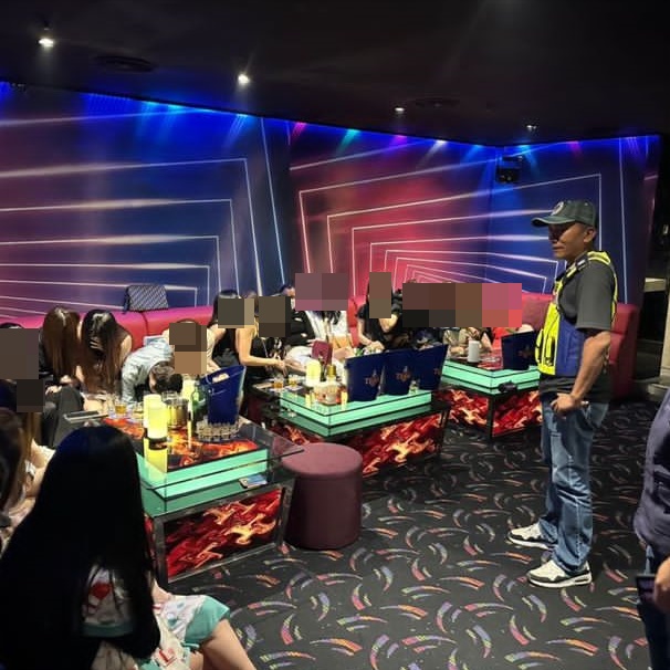 槟警连2天行动 取缔3夜店捕66人