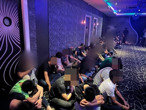 槟警连2天行动 取缔3夜店捕66人