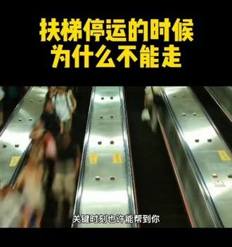 求真/电扶梯故障停运后不能继续在上面走动?