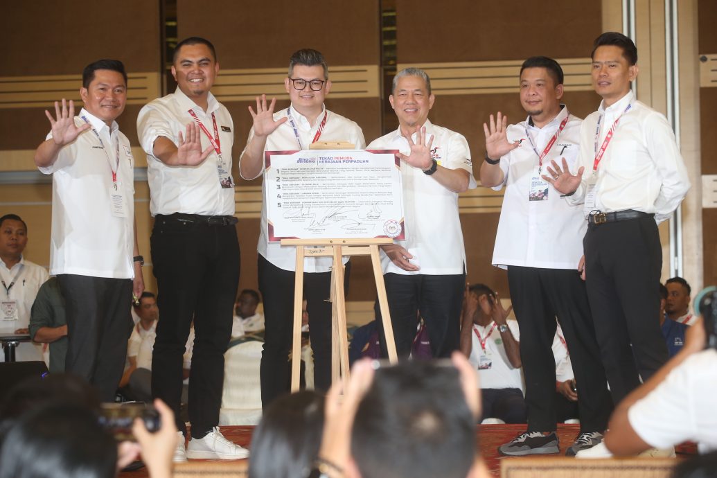 法迪拉出席团结政府青年大会