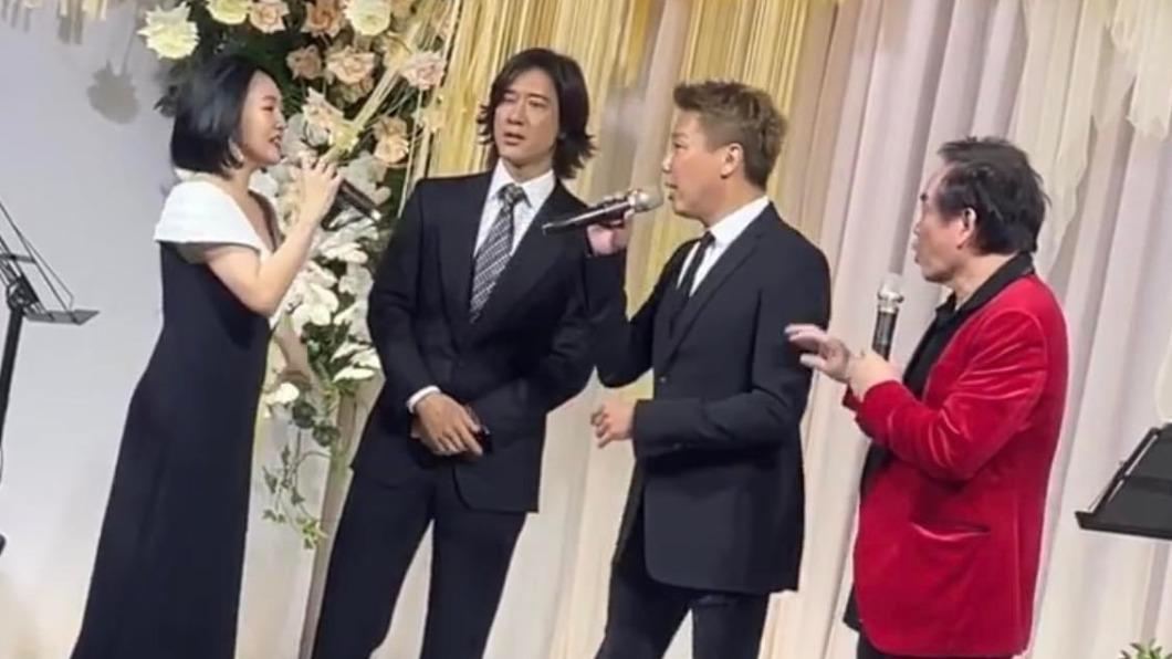 王力宏陶喆婚礼飙唱《Forever Love》 网亏:给新娘触霉头