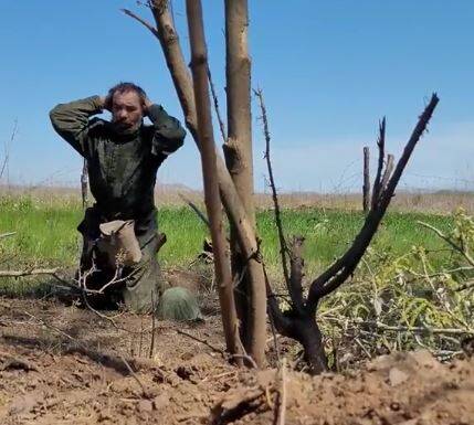 看世界/影片曝光! 俄老兵拒当砲灰 主动爬出壕沟向乌军投降