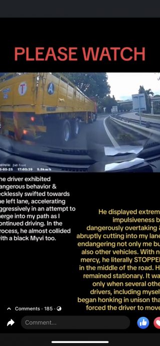 罗里司机吸毒后上路·鲁莽换车道刹车险 酿车祸