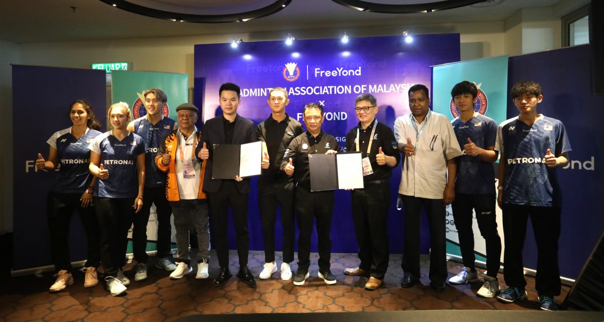 羽总与FreeYond签约互惠互利 单打球员将赴李永波学院训练