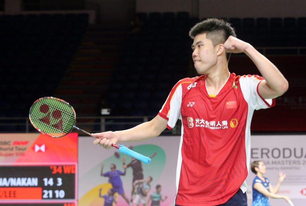 羽路上获林丹谌龙关照 翁泓阳前途无限好