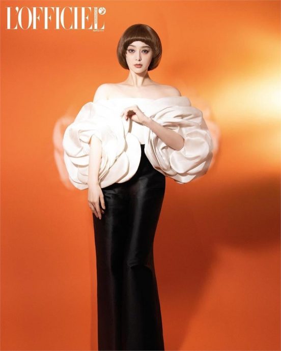 范冰冰时尚品味踢铁板 马桶盖短发撞脸猪哥亮