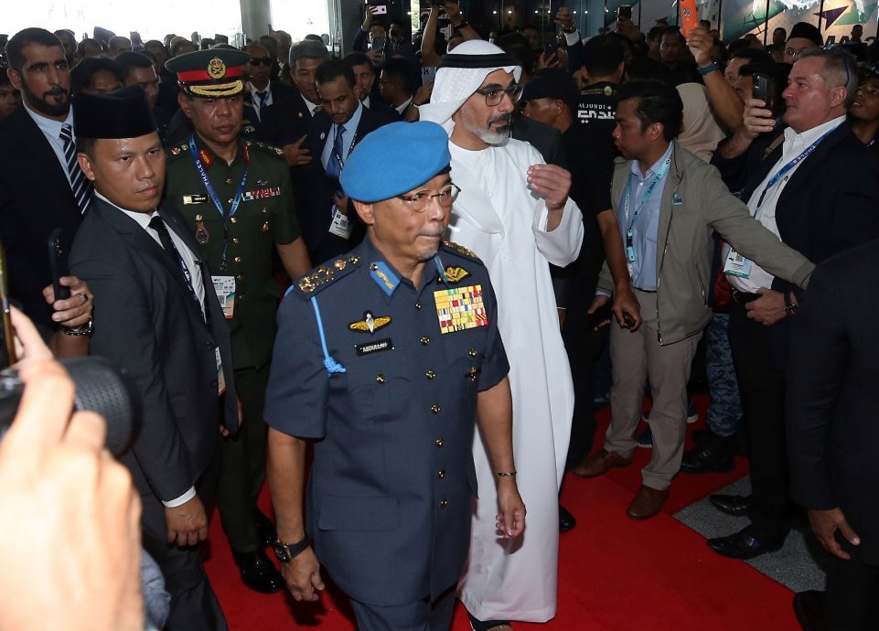 国家元首与阿布扎比王储 出席2023年浮罗交怡国际海空展