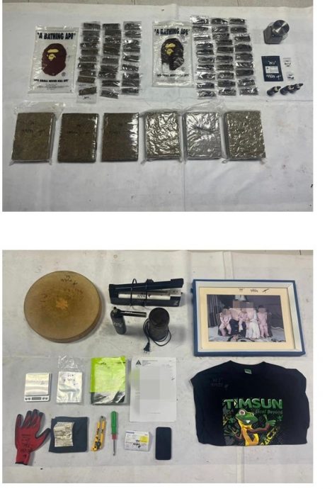 警捕两男 起逾70万令吉毒品现款轿车等