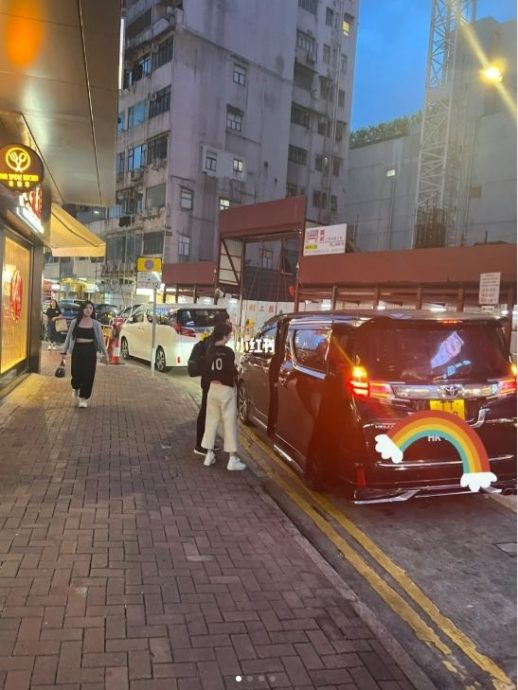 郭富城首度携2女捧爱驹出赛 一家四口成焦点	