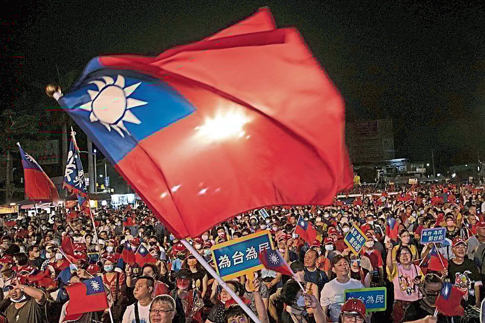 配文/郭台铭造势时指蔡英文曾派人告诉他“不准买疫苗”