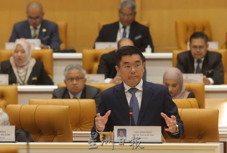 霹州议会︱郑国霖:参考其他州 研究禁用保丽龙
