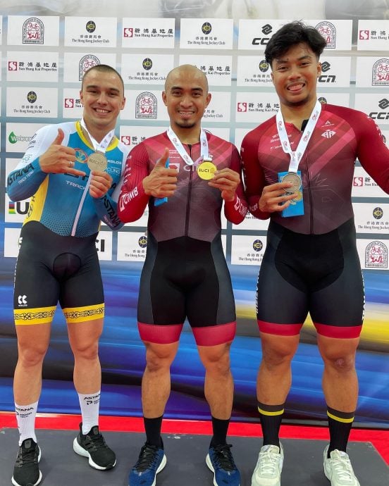 香港国际场地杯脚车赛II 大马脚车队再夺2金