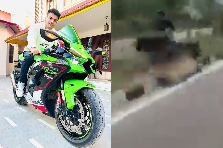 骑大摩托时速飙近300公里 百万网红自撞身亡