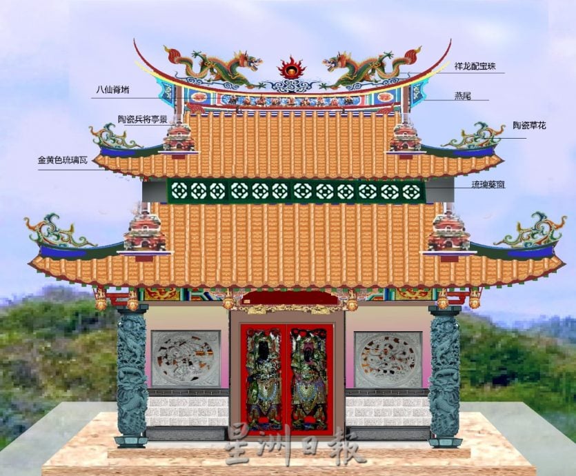 (古城版)圣威坛筹募38万令吉作为筹建天宫殿基金