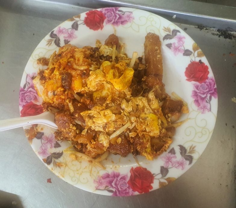 （大北马）加2蛋炒粿角只卖3令吉，小贩：照顾B40群体居民