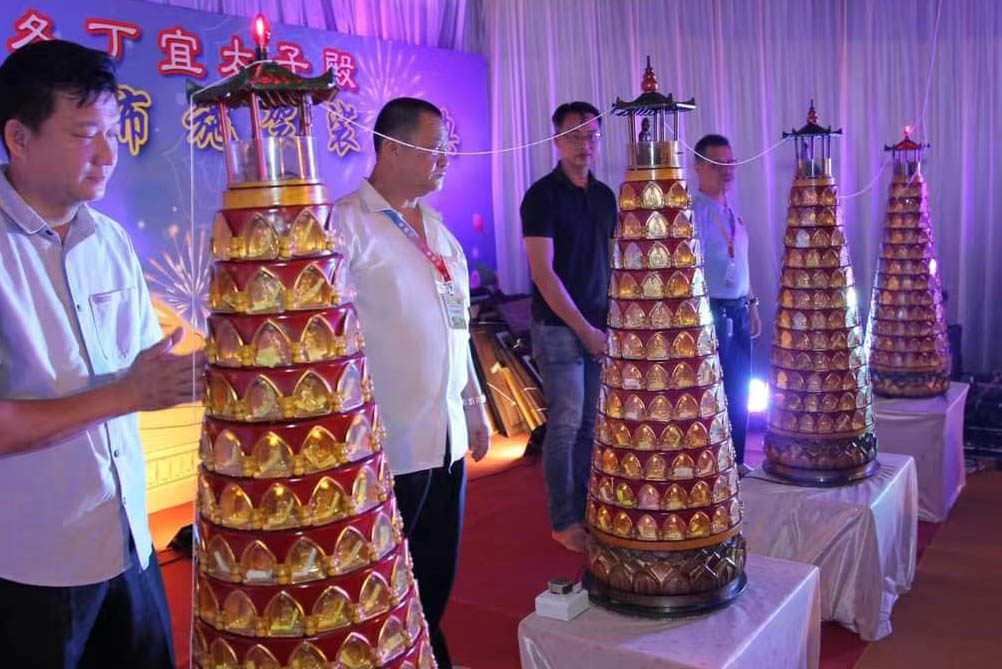 (大北馬)峇冬丁宜太子殿光明燈法會與佈施袈裟慶典獲得歷來最多善信參與