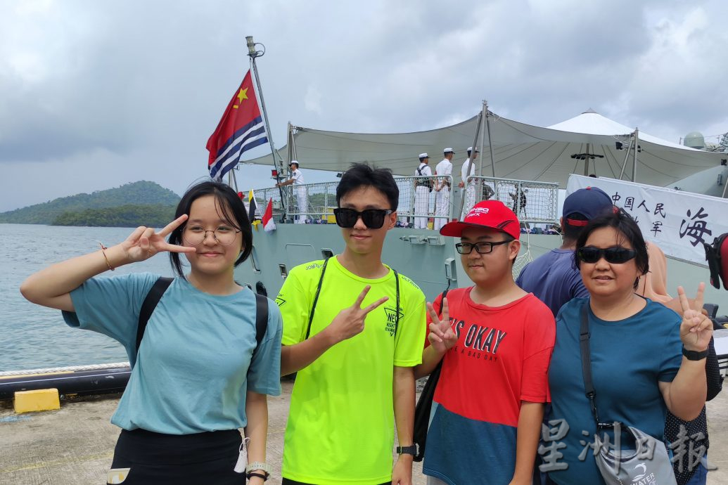 巴基斯坦海军护卫舰 未及回国先到浮罗交怡