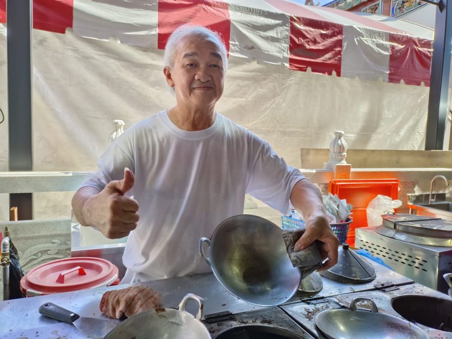 （大北马）福德正神理事巡视美食街