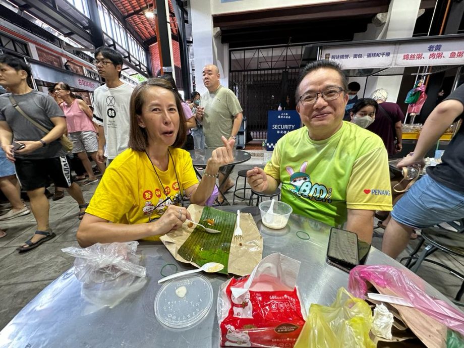 （大北马）福德正神理事巡视美食街
