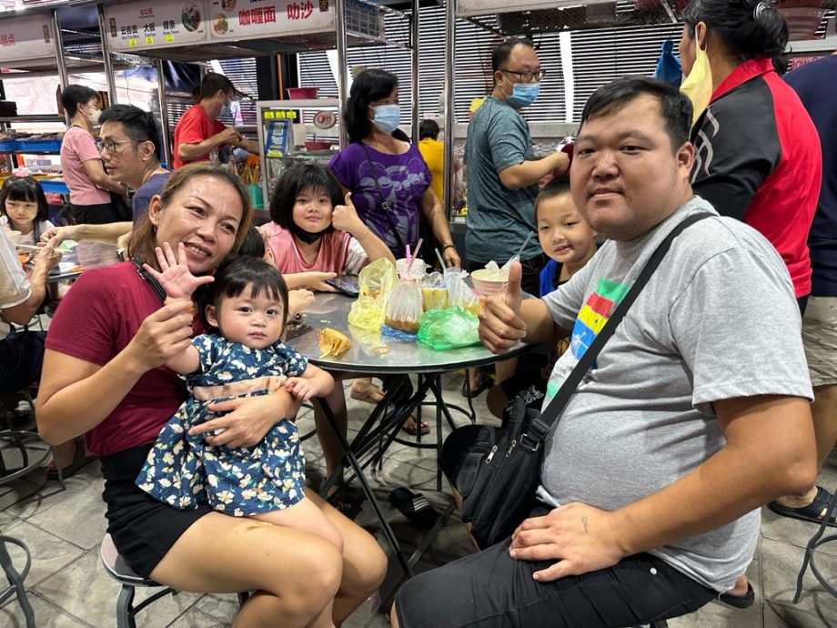 （大北马）福德正神理事巡视美食街