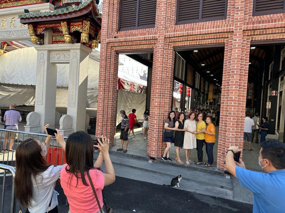 （大北马）福德正神理事巡视美食街