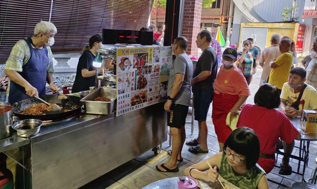 （大北马）福德正神理事巡视美食街