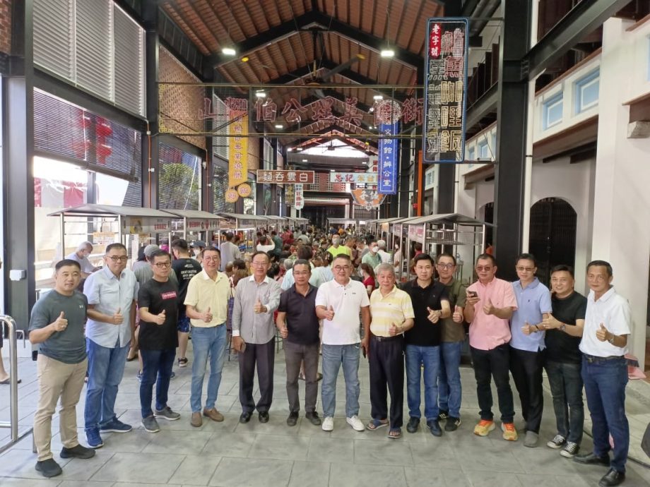 （大北马）福德正神理事巡视美食街