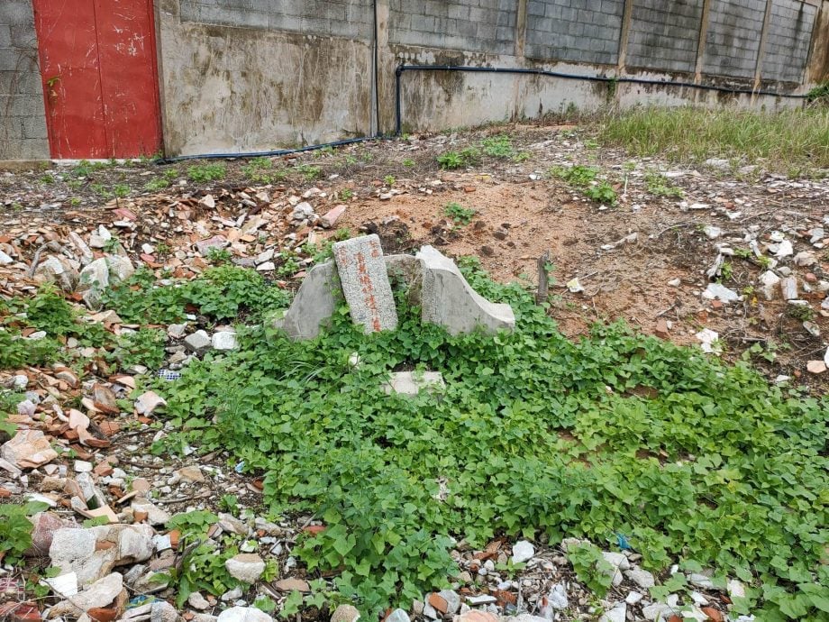 (大北马)蛇庙旁空地3清朝墓 寻后人拾金