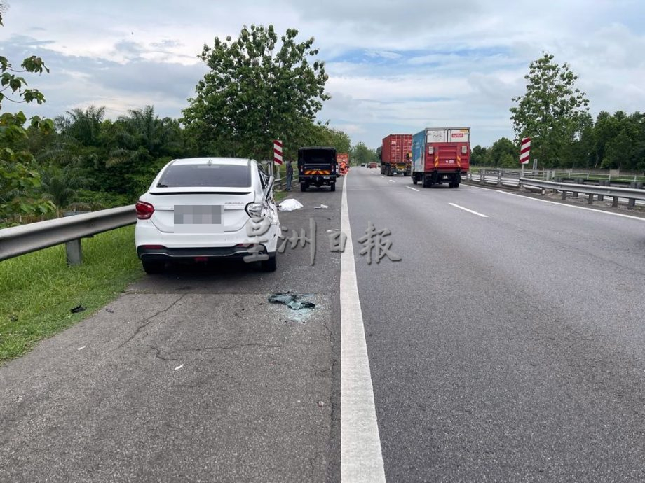 (大北马)车停紧急道,Grab司机被撞死!