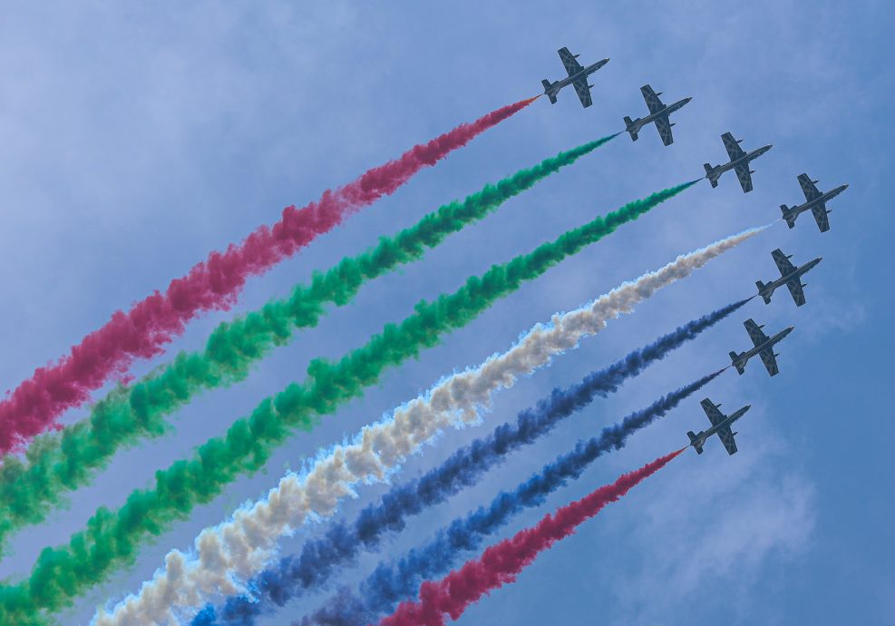 (大北马)阔别4年复办的交怡海空展,是岛民期待已久的盛大活动