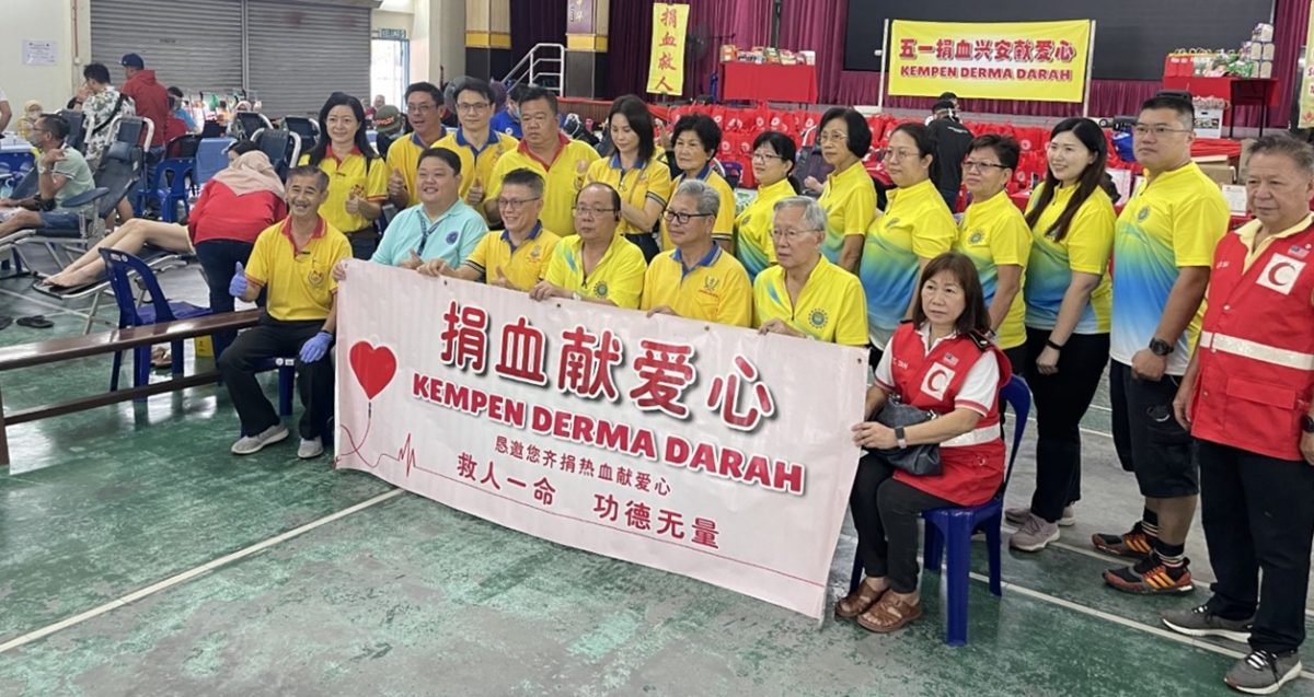 (大北马)黄绳福:捐血是不分性别种族宗教的公益活动