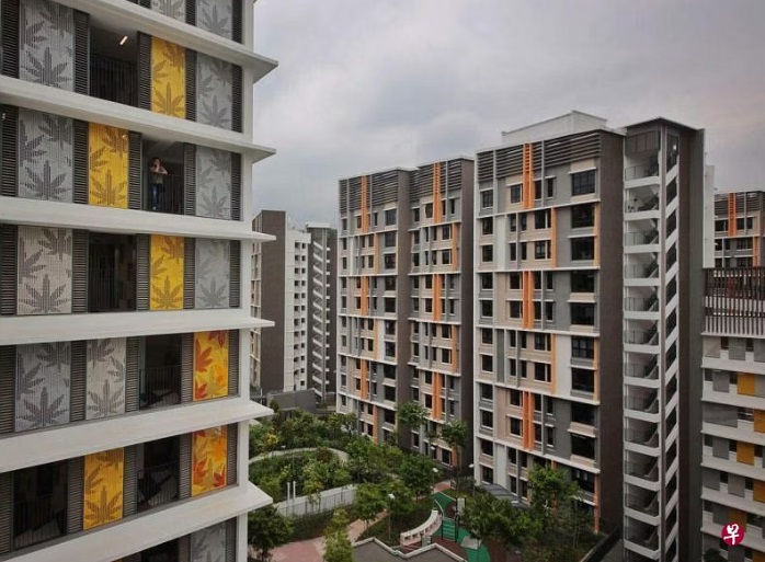 （已签发）柔：狮城二三事：兀里区新组屋遮板图案  被指像大麻叶