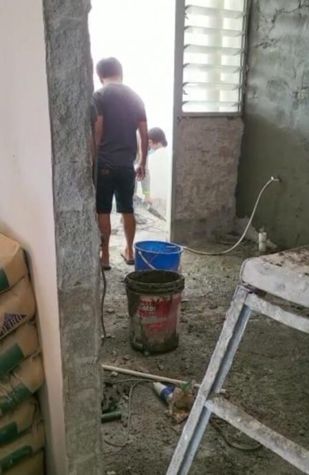 (已签发)柔:狮城二三事:楼下屋主诉太吵 与楼上单位承包商爆口角