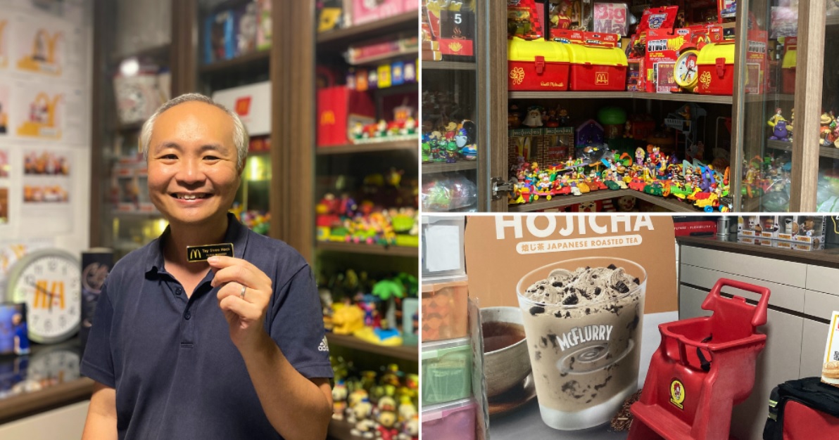 （已签发）柔：狮城二三事：狮城麦当劳超级粉丝 珍藏万件麦当劳玩具