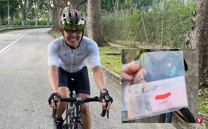 (已签发)柔:狮城二三事:骑士丢失现金 好心人捡到归还