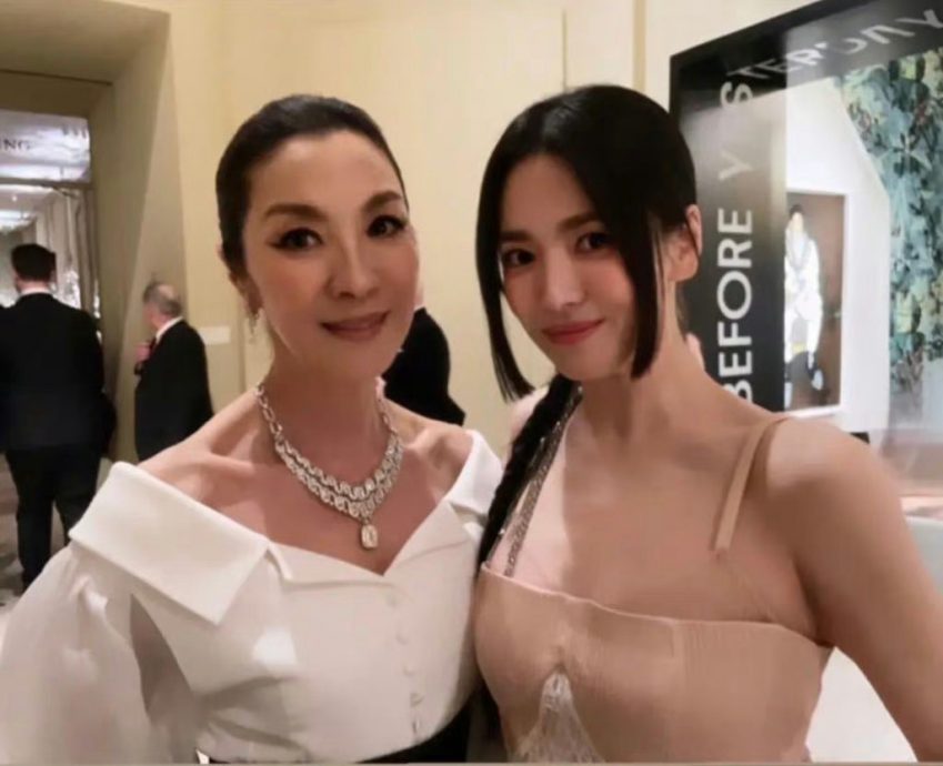 Met Gala｜杨紫琼宋慧乔双后同框 网惊叹：比14年前更美