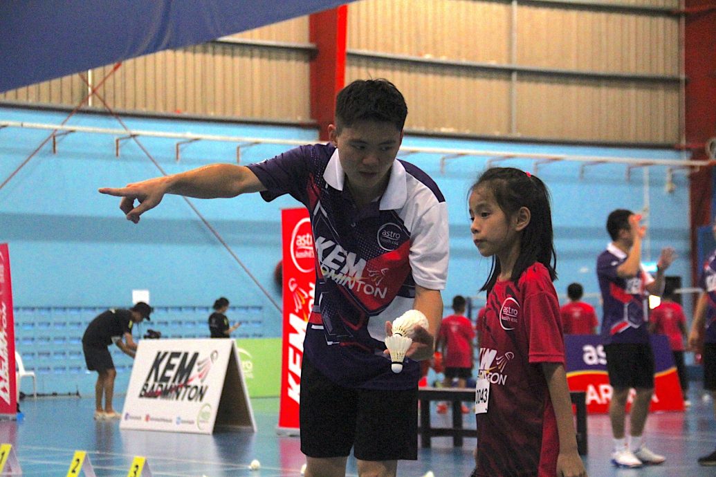 2023年Astro羽球选拔集训营 古晋站吸引189小球员参与