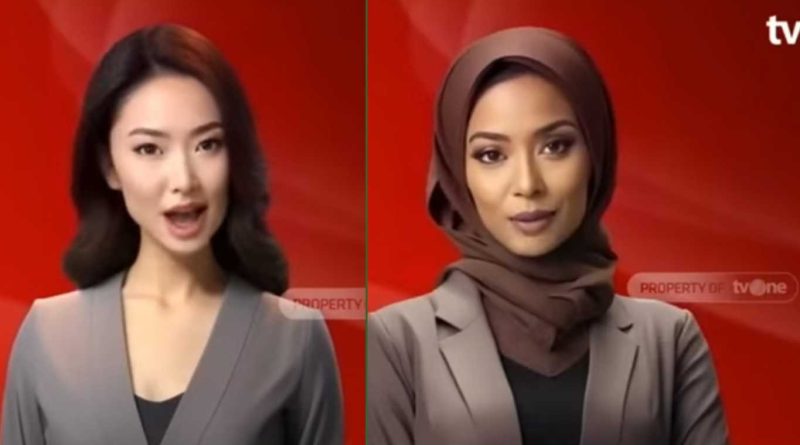 AI新闻主播登印尼电视台 学者:若没人管理很危险