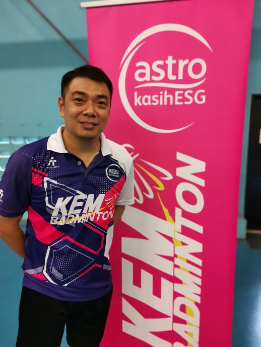 Astro羽球选拔集训营古晋站  陈重名：喜见参与球员年轻化