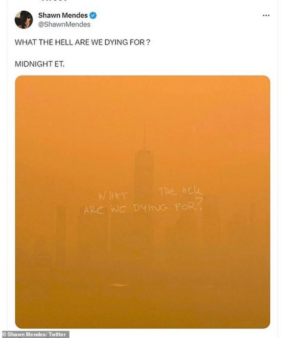 发单曲提山火疑蹭热度 尚恩曼德斯被轰脑残