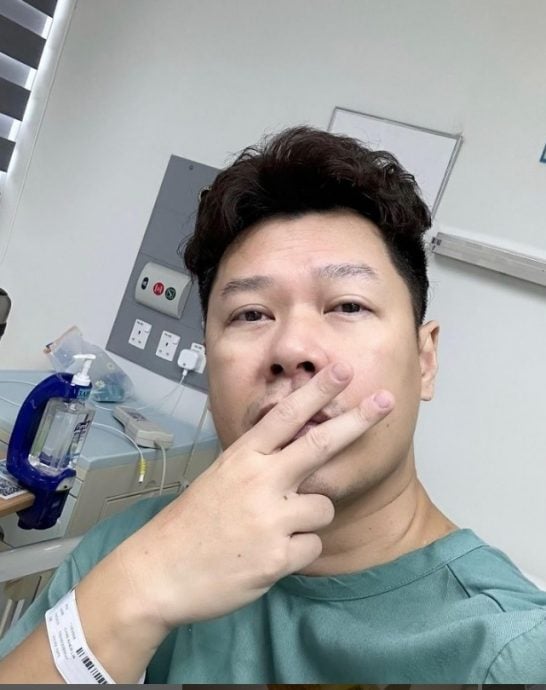 蔡河立声带长肿瘤 惊曝“比葡萄大”