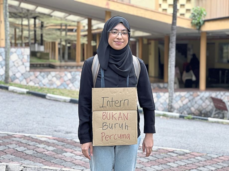 “实习生不是免费劳工”运动引关注  马大女生促立法保权益