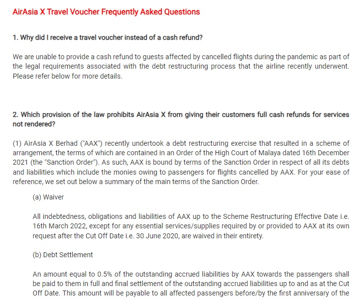 “我要现金 RM4149却成旅行券”乘客索退款3年以失败告终