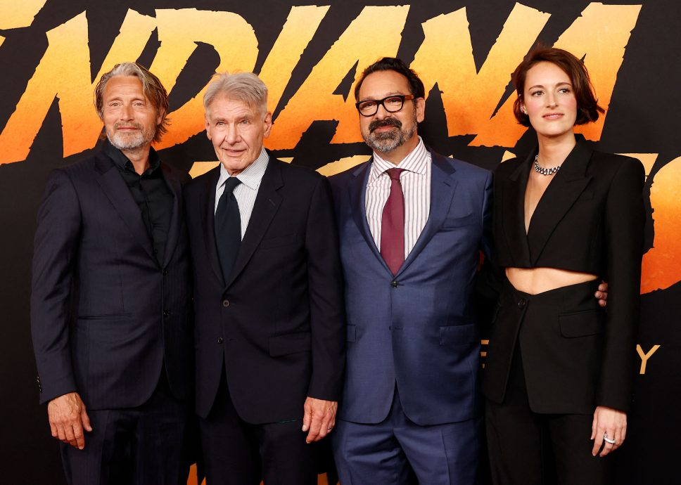 《夺宝奇兵5》首映 夏里逊福谈最后一次:心情复杂