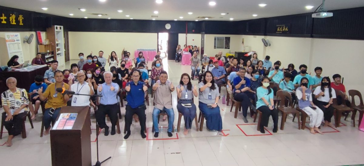 东：“向阳光奔跑吧2.0”升学咨询讲座会：马华署理总会长拿督马汉顺鼓励技术人员取得受政府承认的文凭和执照。